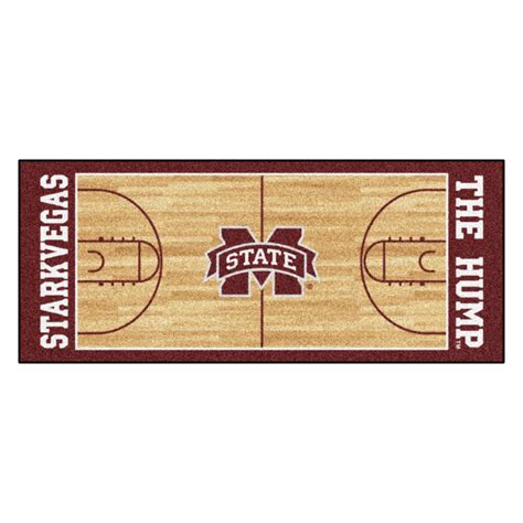 FanMats® 19531 - Mississippi State University Logo on Basketball Court ...