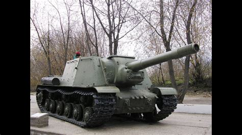 Russian ISU 152K Heavy Tank Destroyer (Ready for Show) - YouTube