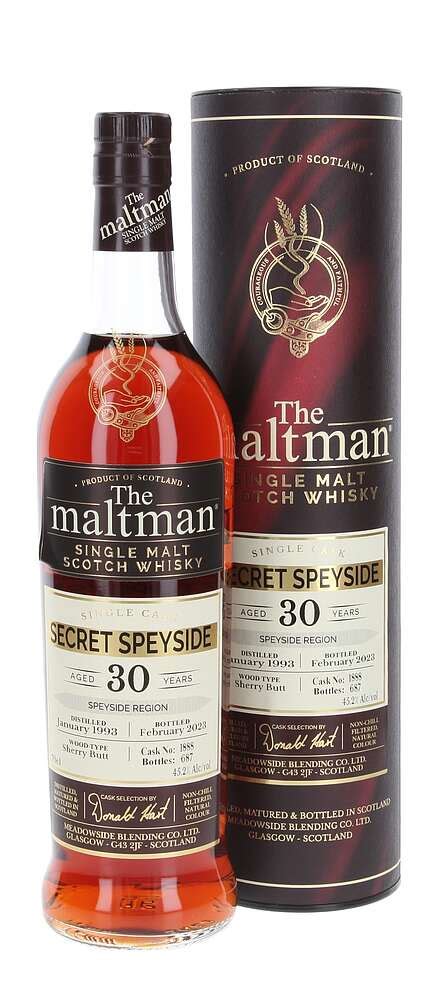 Secret Speyside 30 Jahre 1993 The Maltman Whisky De