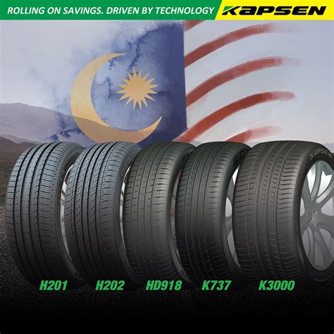 Cost-Effective Passenger Tyres|Kapsen Dealer|Sarawak & Sabah
