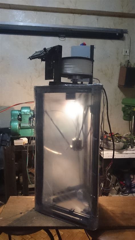 Герметичная камера для Anycubic Kossel-под ABS. Мой способ: дешево и ...