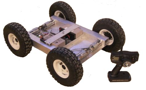 4wd Custom Length Assembled Robot With 10 Inch Tires Sold