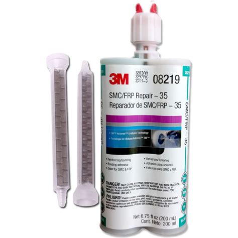 Smc Fiberglass Repair Adhesive Green Minute Work Time Ml