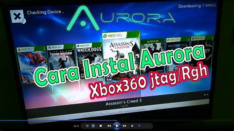 Cara Instal Aurora Xbox 360 Jtag Rgh And Cover Art Youtube