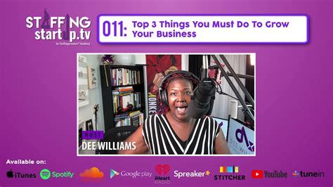 Sstv Episode 011 Top 3 Things You Must Do To Grow Your Business Youtube