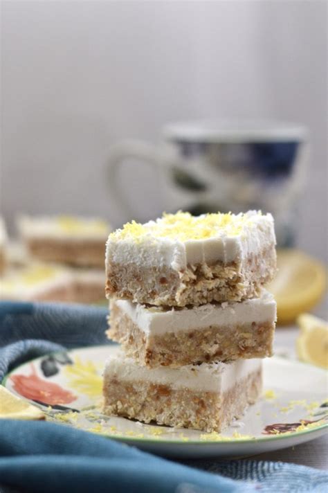 Paleo Lemon Coconut Cheesecake Bars