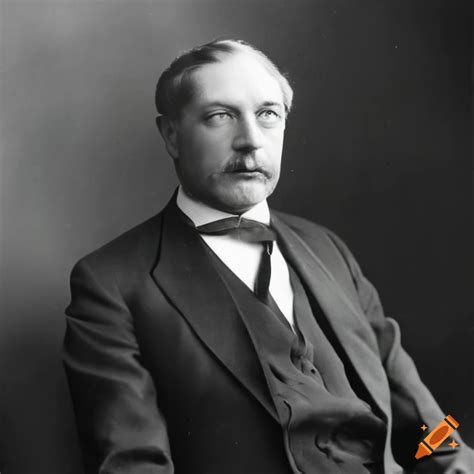 Black And White Photograph Of A High Society Businessman