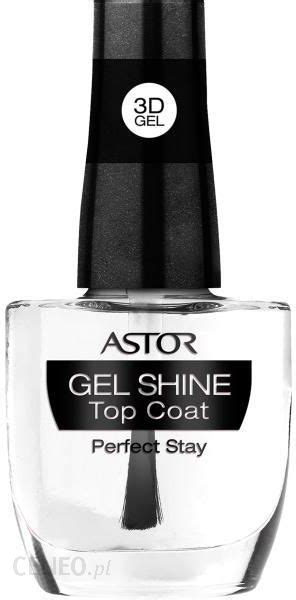 Astor Perfect Stay Gel Shine Top Coat Zelowy Top Do Paznokci 12ml