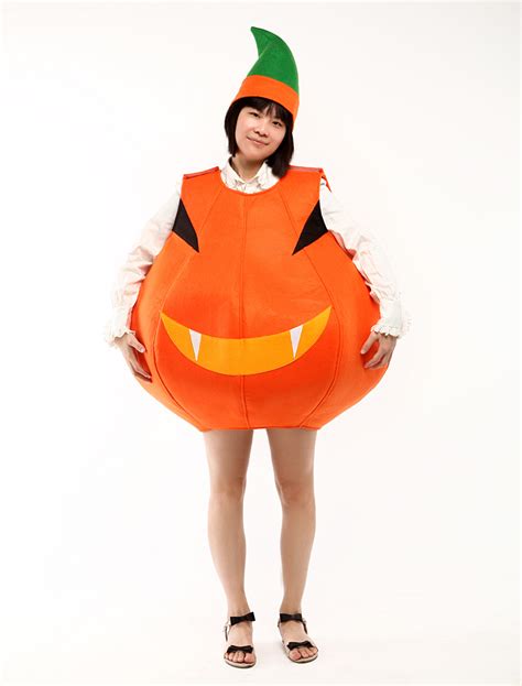 Halloween Orange Pumpkin Costumes - Costumeslive.com