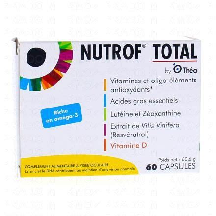 Thea Nutrof Total Bo Te De Capsules Pharmacie Prado Mermoz