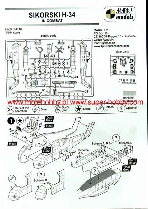 Sikorsky H-34 ‘In Combat’ Mark I Models 144148