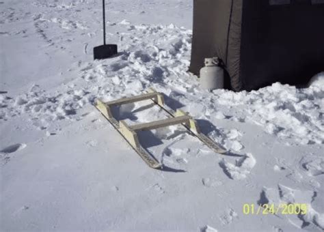 Smitty Sled Plans: A Simple DIY Project to Improve Your Ice Fishing Sled - USAngler