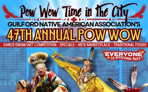 Guilford Native American Association Th Annual Pow Wow Pow Wow