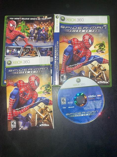 Spider Man Friend Or Foe Value GoCollect Microsoft Xbox 360 Spider