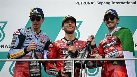 Hasil Motogp Malaysia Enea Bastianini Unjuk Gigi Pecco Bagnaia