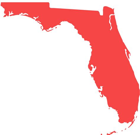 Florida Map Vector at Vectorified.com | Collection of Florida Map ...