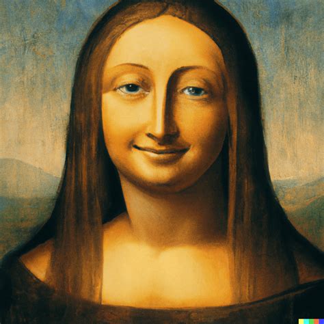 mona lisa smiling  leonardo davinci rdalle