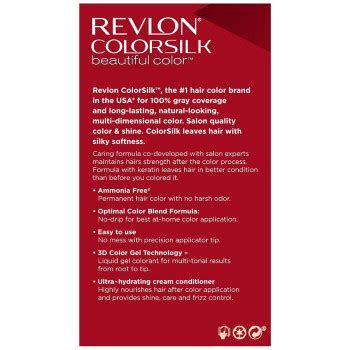 Revlon ColorSilk Beautiful Color Стійка фарба для волосся відтінок B Mushroom Blonde Грибний
