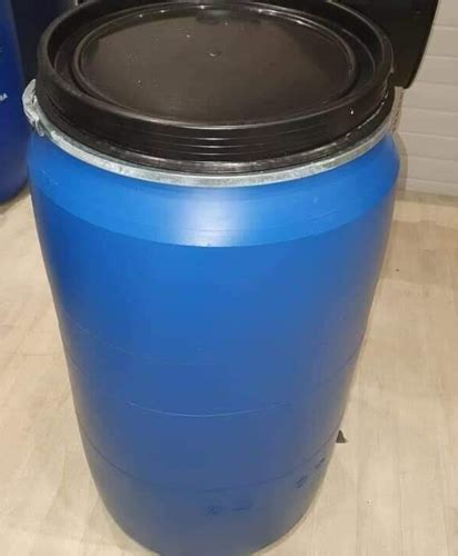 Open Top Plastic 240l Barrel Drum Keg Storage With Wide Mouth Lid