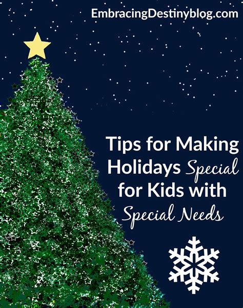 Tips for Making Holidays Special for Kids with Special Needs - Heart