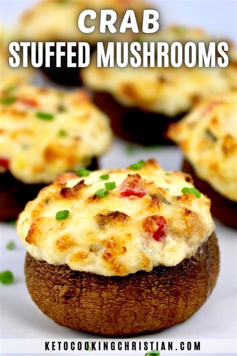 Ultimate Crab Stuffed Mushrooms