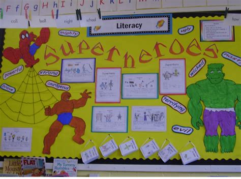 Superheroes Classroom Display Photo Sparklebox