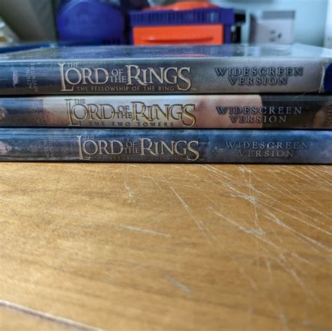 Lord Of The Rings Media Lord Of The Rings 3 Dvds Widescreen