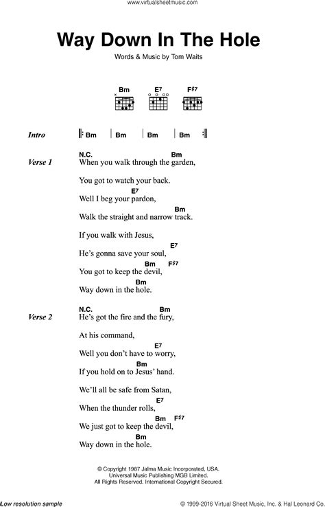 Nutshell Guitar Chords