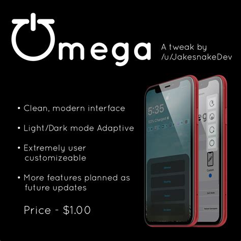 🥇 Омега вдыхает новую жизнь в меню выключения iOS