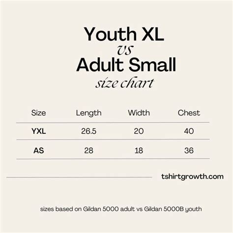 Youth XL vs Adult Small (What's the Difference?)