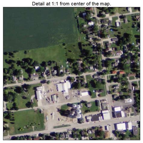 Aerial Photography Map of Lyons, OH Ohio