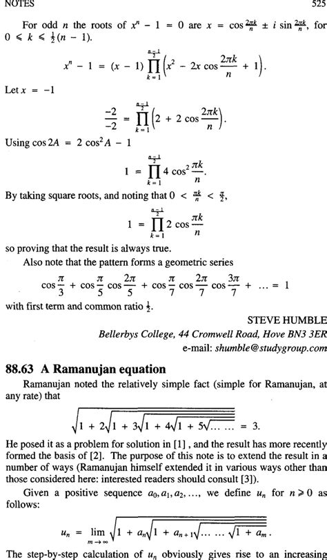 Ramanujan Equations