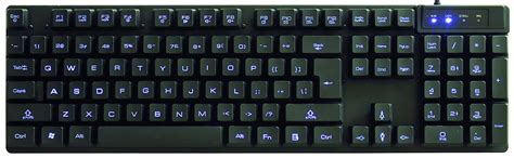 Клавиатура с подсветкой букв HQ-Tech KB-321F, USB (белая подсветка ...