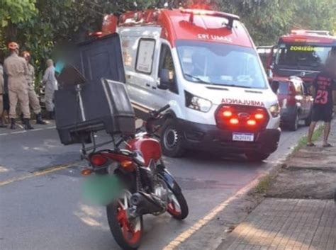 Motociclista sofre fratura no fêmur após se envolver em acidente