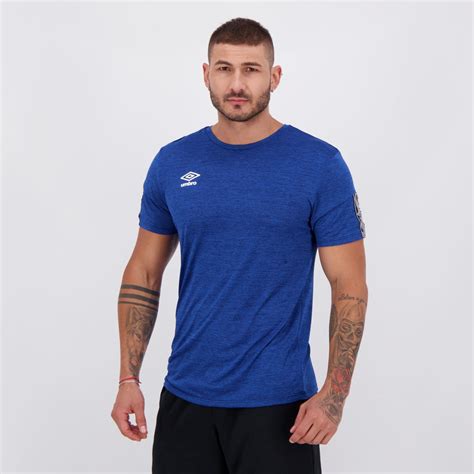 Camisa Umbro Twr Docket New Azul Mescla Futfanatics