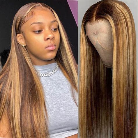 Perruque Lisse Blond Naturelle Straight Human Hair Blonde Lace Front Wigs Human Hair Wigs