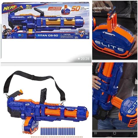 NERF N-Strike Elite Titan CS-50, Toys & Games, Others on Carousell