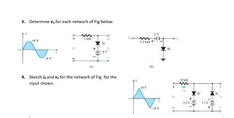 Solved Sketch I R And V O For The Network Of Fig For Chegg