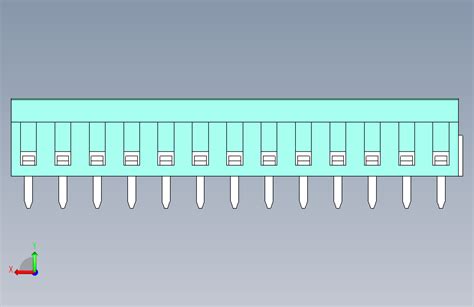 DG381-3.81-13P-14-00AH_STEP_模型图纸下载 – 懒石网
