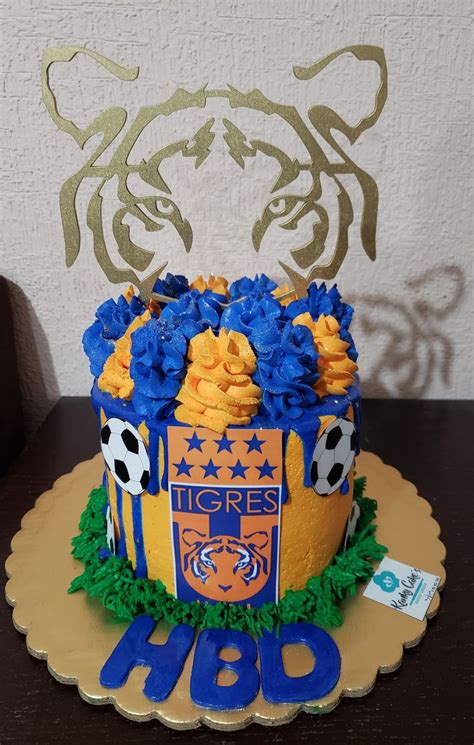 Pin De Nora Izela En Pastel Santi Tigres Pastel Tigres Uanl