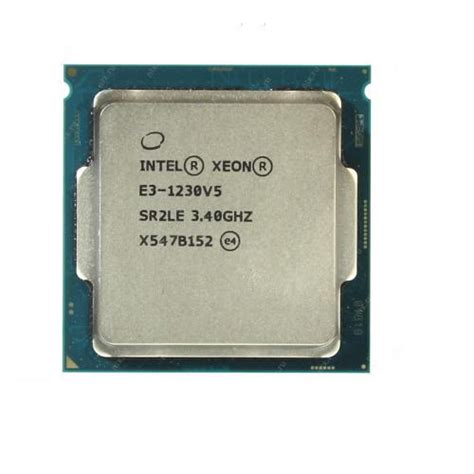 Procesador Intel Xeon E3 1230v5 Parte Sr2cn Ref CLPIXE31230V5