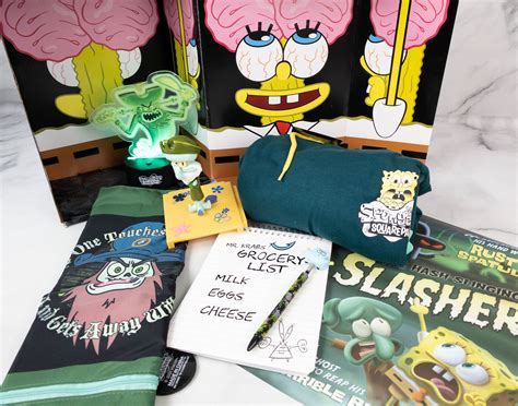 Spongebob Squarepants Bikini Bottom Box Review Fall Hello Subscription