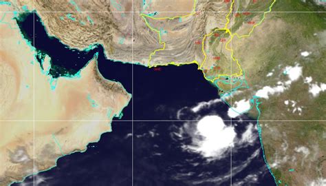 Karachi Weather Tropical Cyclone Update