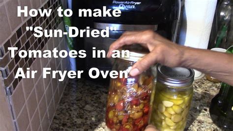 How To Dry Tomatoes In The Air Fryer Oven Youtube