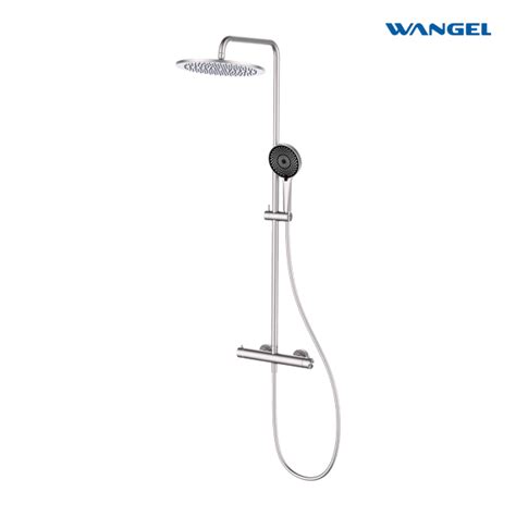 Hot And Cold Stainless Steel Two Function Shower Set Wangel