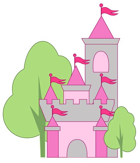 Princess Castle Clip Art - ClipArt Best