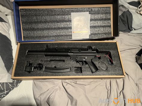 Cyma Cm Sd Smg Blue Airsoft Hub Buy Sell Used Airsoft