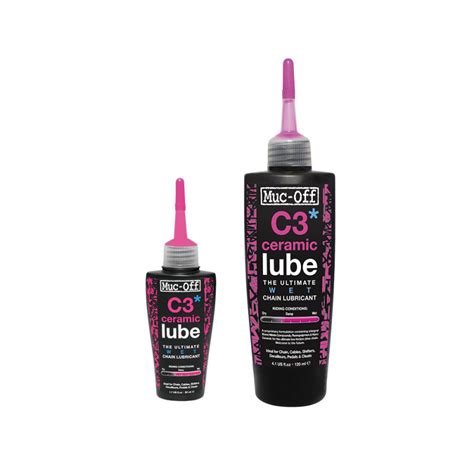 Muc Off Lubrifiant céramique c3 wet pour conditions humides 50ml 18