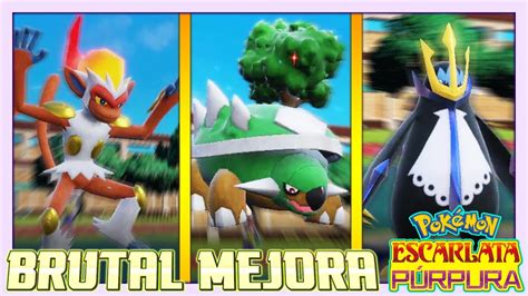 La Mejora De Torterra Lo Rompe PokÉmon Iniciales De Sinnoh Por 1ª Vez En Escarlata Y PÚrpura