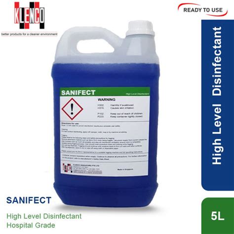 Jual Klenco Sanifect Desinfektan 5 Liter Ready To Use Fogg Disinfectant